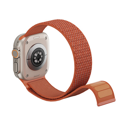Apple Watch Ultra 49mm Kordon Wiwu WB501 CloudFlex Serisi Hasır Örgü Strap Kayış