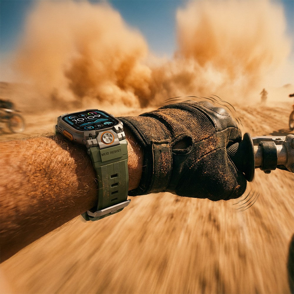 Apple Watch Ultra 49mm Mohseven iWatch Armor Silikon Kordon