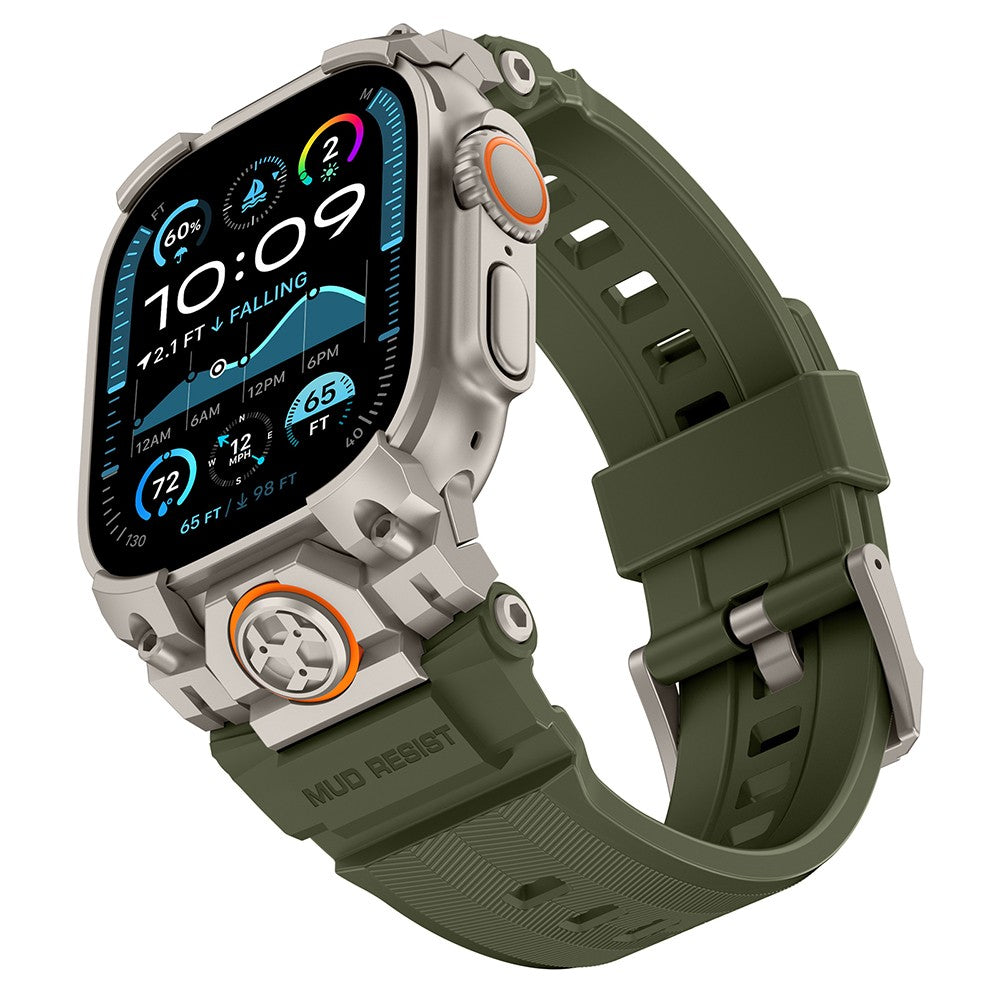 Apple Watch Ultra 49mm Mohseven iWatch Armor Silikon Kordon