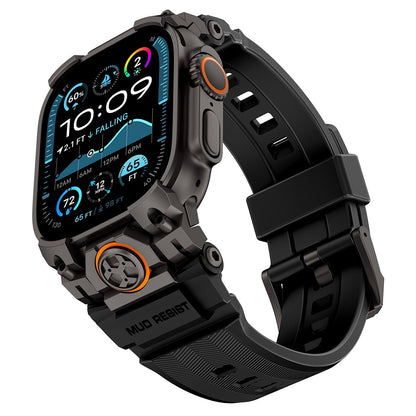 Apple Watch Ultra 49mm Mohseven iWatch Armor Silikon Kordon