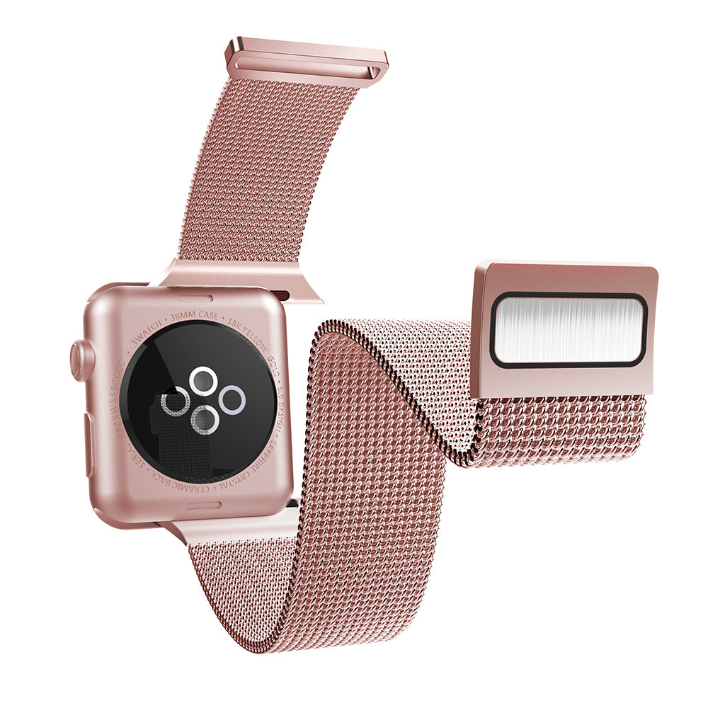 Apple Watch Ultra 49mm Raptic Mesh Band Serisi Metal Hasır Kordon Gümüş