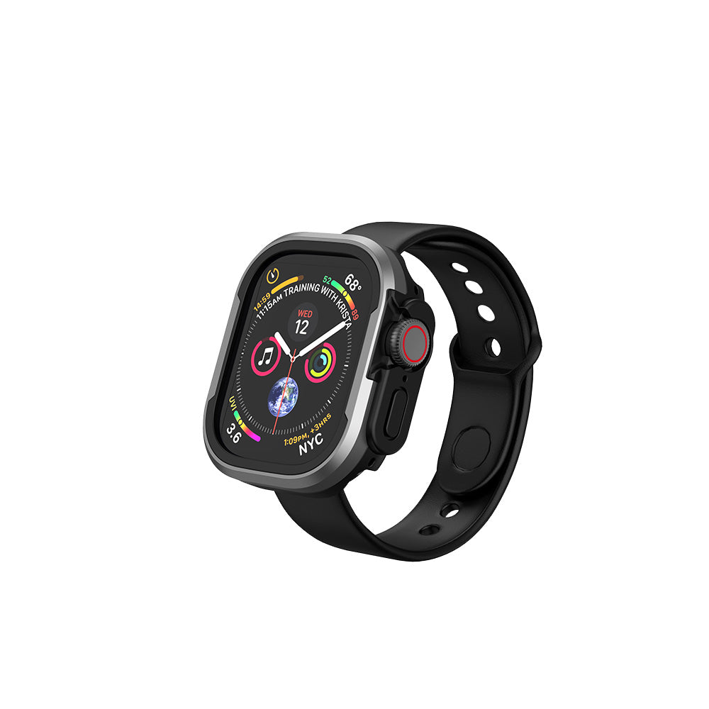 Apple Watch Ultra 49mm Wiwu JD-101 Defender Akıllı Saat Kasa Koruyucu Siyah