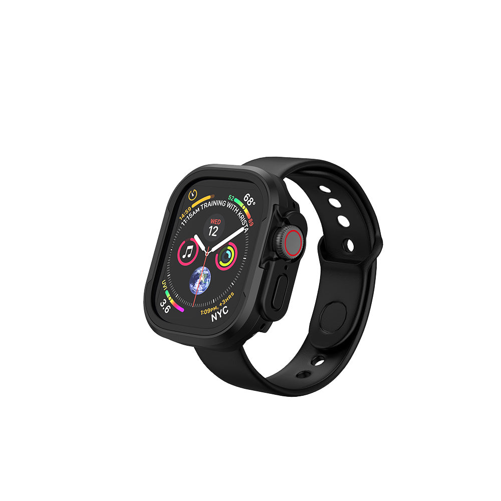 Apple Watch Ultra 49mm Wiwu JD-101 Defender Akıllı Saat Kasa Koruyucu Gri