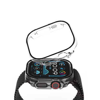 Apple Watch Ultra 49mm Wiwu JD-108 Kasa Koruyucu + HD Ekran Koruyucu Film Şeffaf