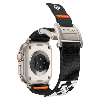 Apple Watch Ultra 49mm Zore KRD-154 Naylon Kumaş Hasır Örgülü Kordon