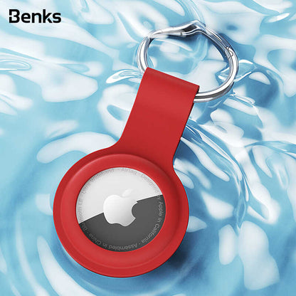 Benks Airtag Silikon Kılıf Pembe