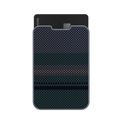 Benks ArmorGo 600D Aramid Fiber Magnetik Standlı Kartlık Siyah