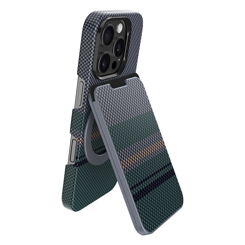 Benks ArmorGo 600D Aramid Fiber Magnetik Standlı Kartlık Gold