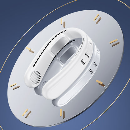 Benks Biliz F24 Taşınabilir Şarjlı Boyun Askılı Fan Beyaz