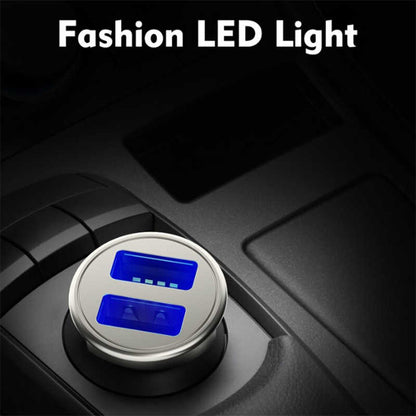 Benks C27 Dual Usb Araç Şarj Aleti 4.8A Siyah