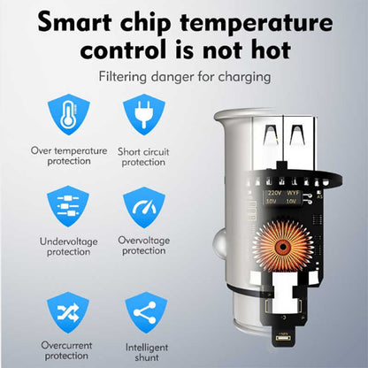 Benks C27 Dual Usb Araç Şarj Aleti 4.8A Siyah