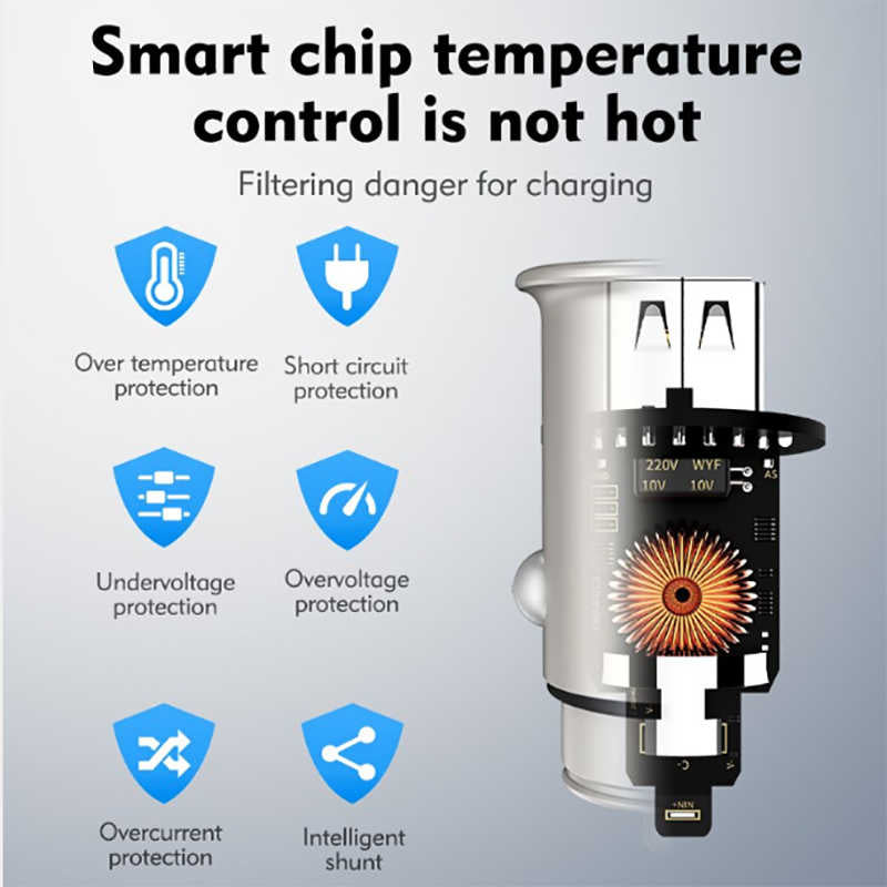 Benks C27 Dual Usb Araç Şarj Aleti 4.8A Kırmızı