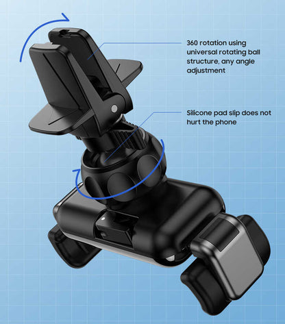 Benks CZ01 Araç Telefon Tutucu Siyah
