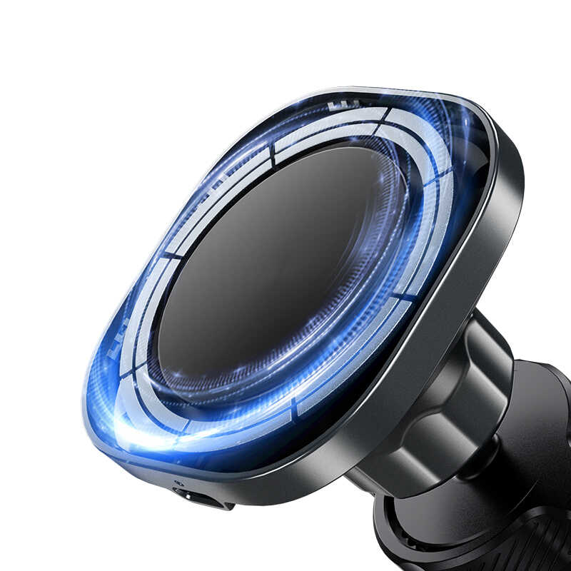 Benks CZ02 Pro Wireless Şarjlı Araç Telefon Tutucu Siyah