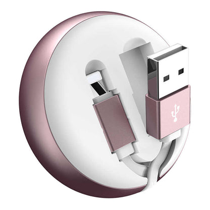 Benks D28 Retractable Lightning Kablo Rose Gold