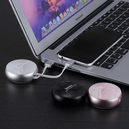 Benks D28 Retractable Lightning Kablo Rose Gold