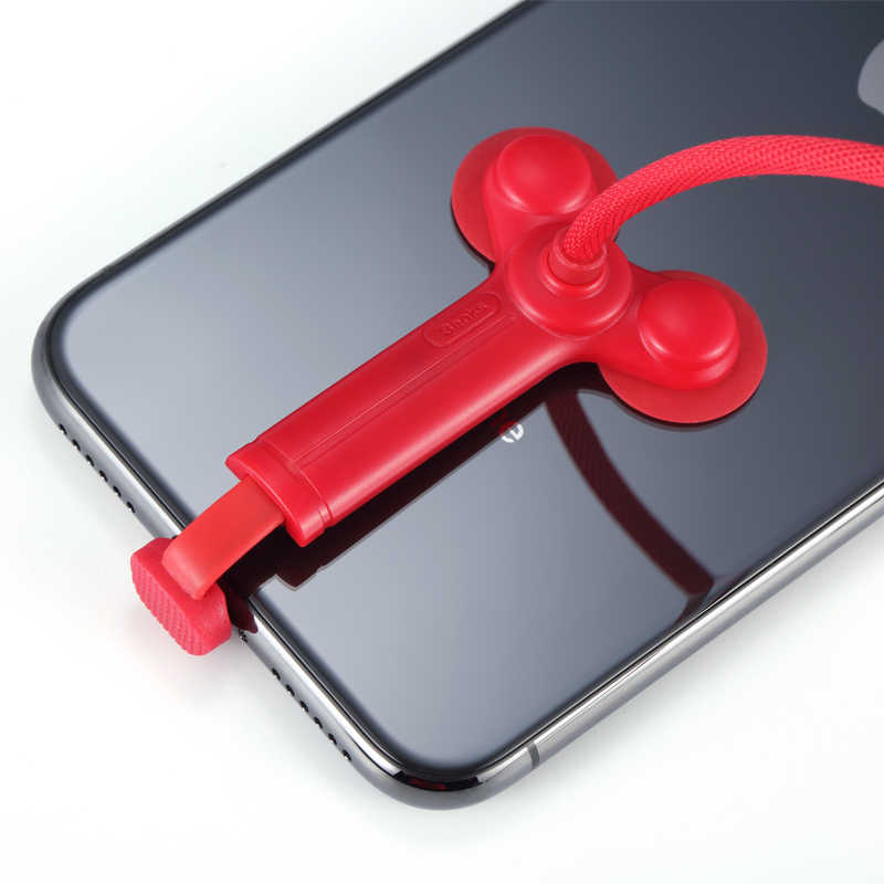 Benks D30 Lightning Game Kablo With Dual Suction 2M Kırmızı