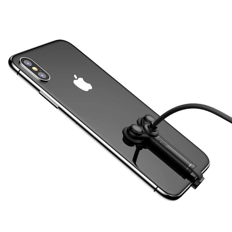 Benks D30 Lightning Game Kablo With Dual Suction 1.2M Siyah