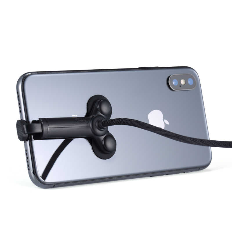 Benks D30 Lightning Game Kablo With Dual Suction 1.2M Siyah