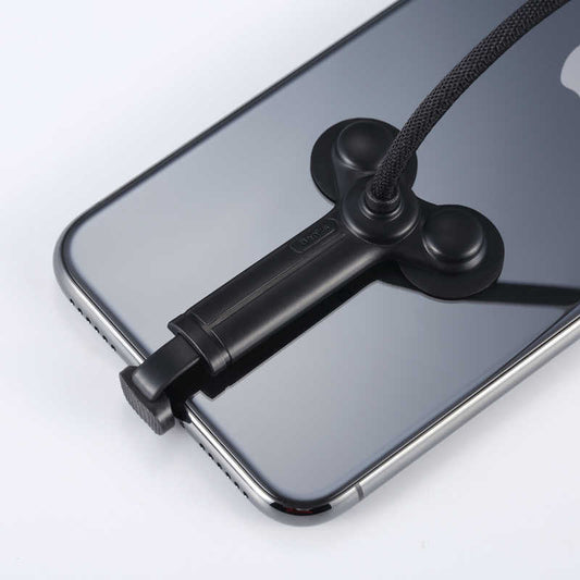 Benks D30 Lightning Game Kablo With Dual Suction 1.2M Siyah