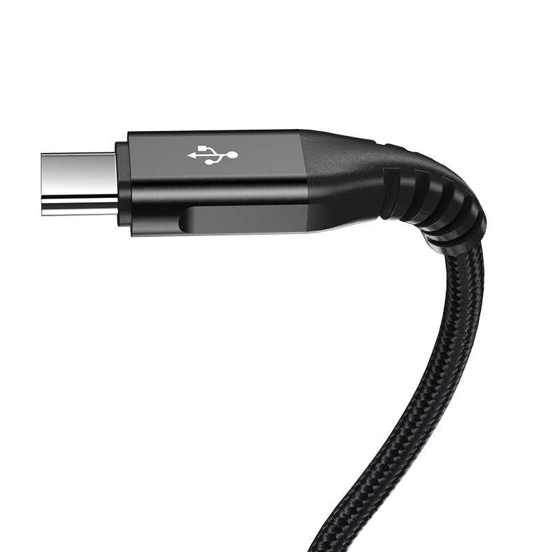 Benks D33 Type-C To Lightning Fast Charge Kablo Siyah