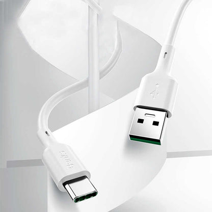 Benks D35 Type-C Fast Charging Usb Kablo 1.2M Beyaz