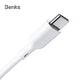 Benks D35 Type-C Fast Charging Usb Kablo 1.2M Beyaz