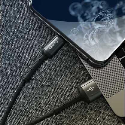 Benks D38 Type-C Usb Kablo Siyah