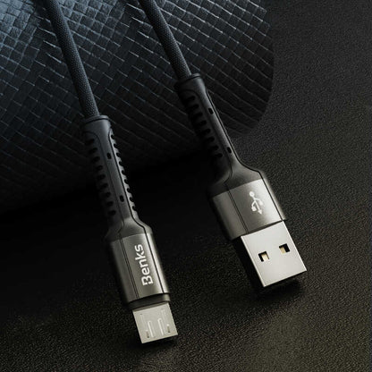 Benks D39 Micro Usb Kablo Siyah