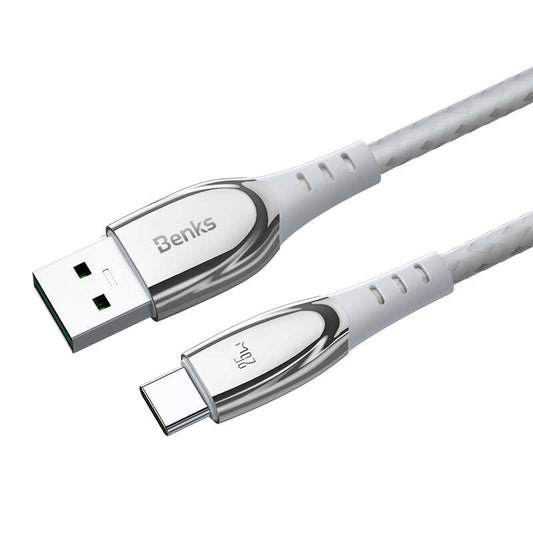 Benks D40 25W Type-C Usb Kablo 1.2M Beyaz
