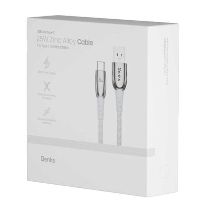 Benks D40 25W Type-C Usb Kablo 1.2M Siyah