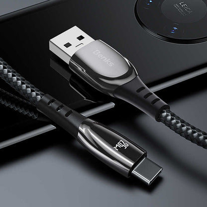 Benks D40 25W Type-C Usb Kablo 2M Siyah