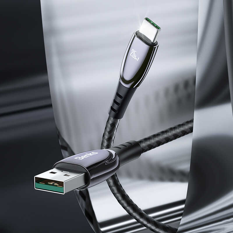 Benks D40 25W Type-C Usb Kablo 2M Beyaz