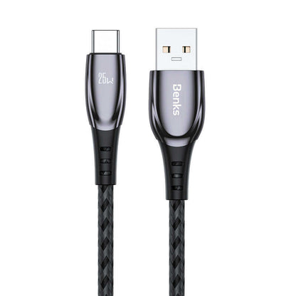 Benks D40 25W Type-C Usb Kablo 2M Siyah