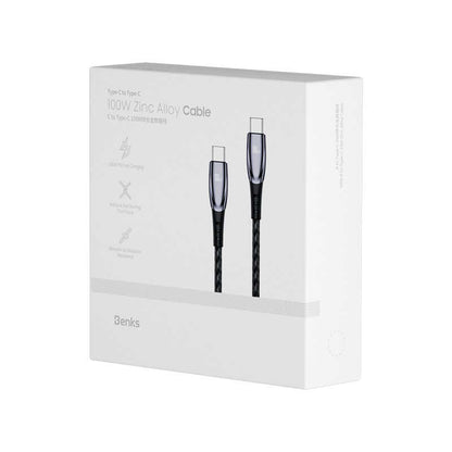 Benks D41 100W Type-C To Type-C Kablo 2M Siyah