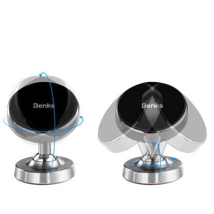 Benks H16 Magnetik Araç Telefon Tutucu Gri