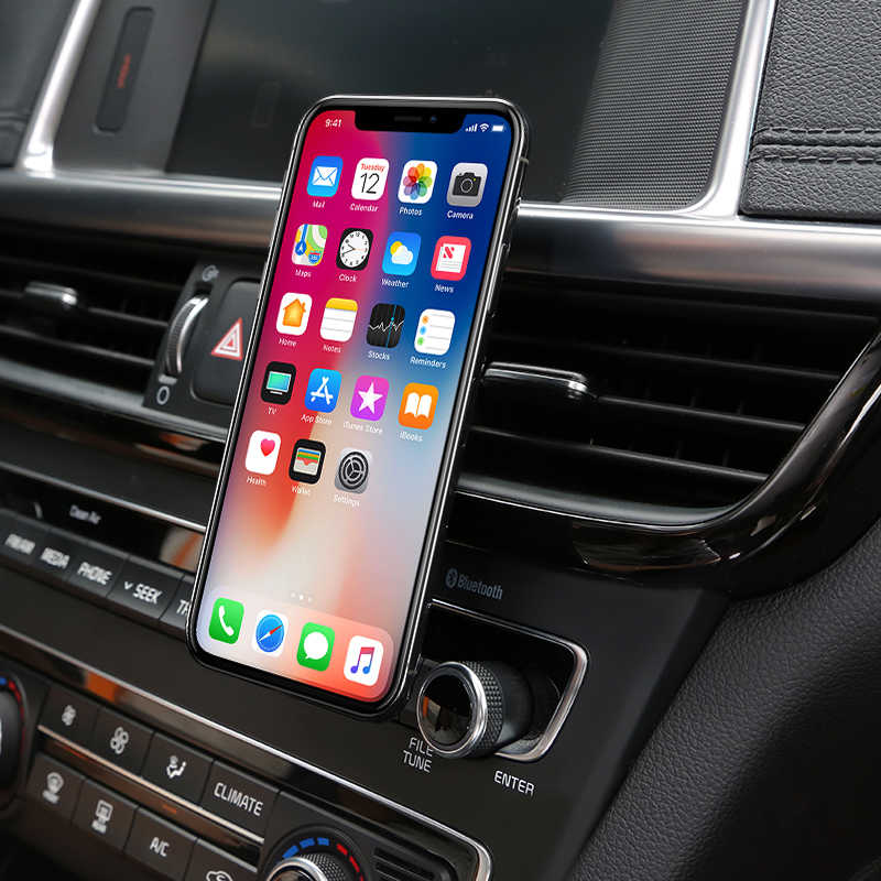 Benks H10 Magnetic Car Mount (Air Vent) Araç Telefon Tutucu Gri