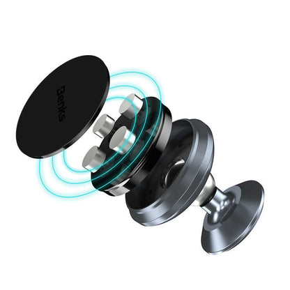 Benks H10 Magnetic Car Mount (Dash Board) Araç Telefon Tutucu Siyah