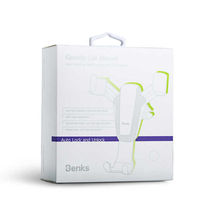 Benks H11 Gravity Araç Telefon Tutucu Gold