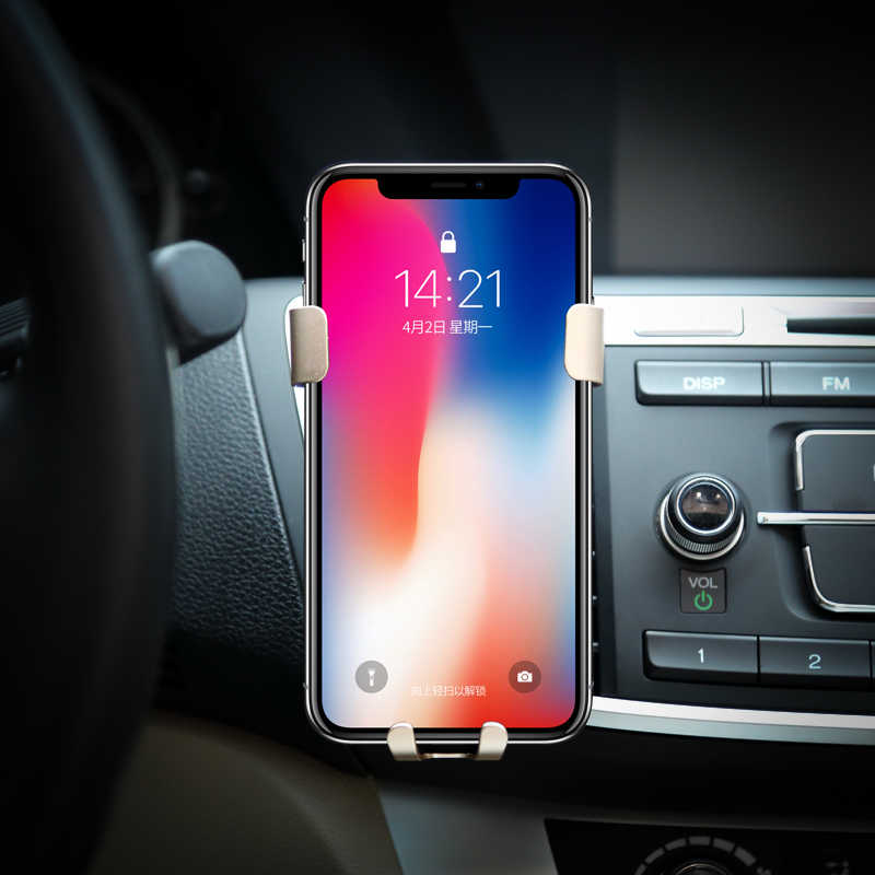 Benks H11 Gravity Araç Telefon Tutucu Gold