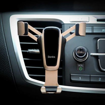Benks H11 Gravity Araç Telefon Tutucu Gold