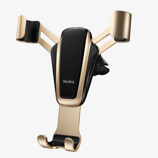 Benks H11 Gravity Araç Telefon Tutucu Gold