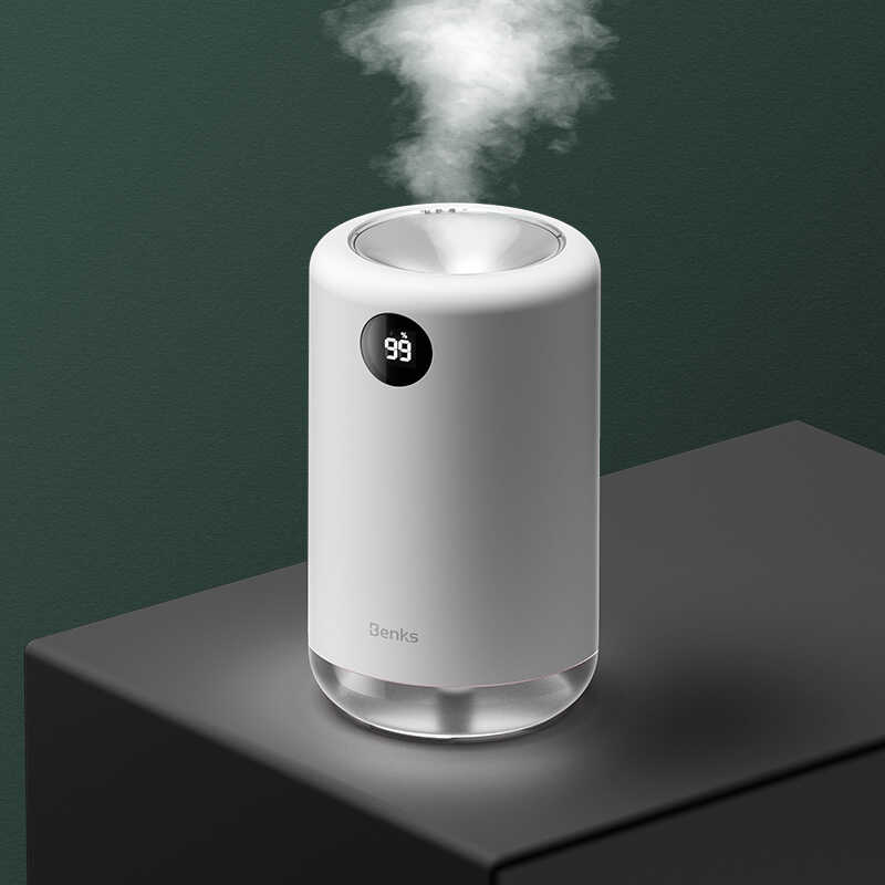 Benks JS01 Hava Nemlendirici Fan Beyaz