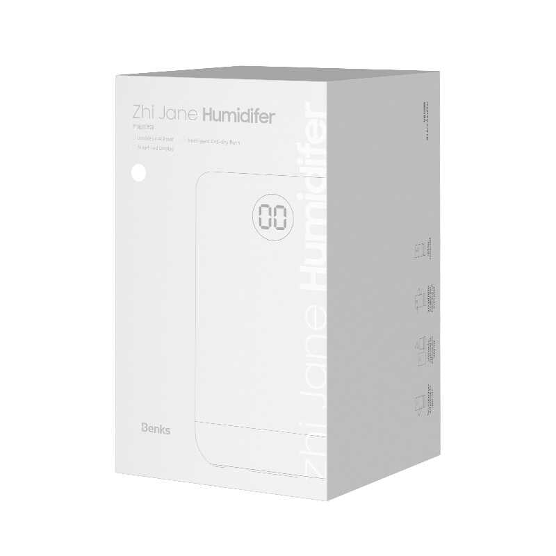 Benks JS01 Hava Nemlendirici Fan Beyaz