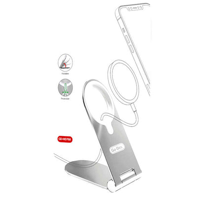 Go Des GD-HD768 M-safe Şarj Standı Gümüş