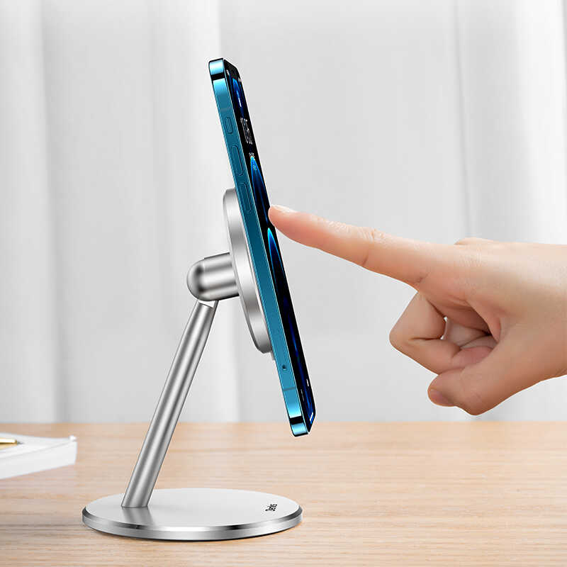 Benks L37 M-safe Şarj Standı Gümüş