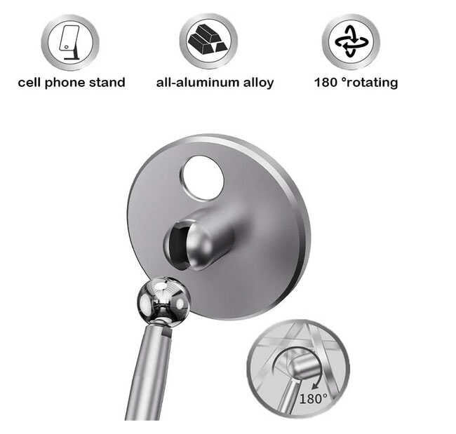 Benks L37 M-safe Şarj Standı Gümüş