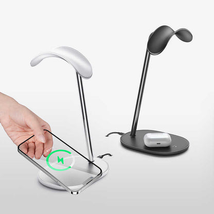 Benks L40 Pro Holder Wireless Şarjlı Kulaklık Standı Beyaz