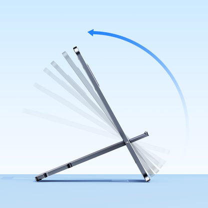 Benks L50 Katlanabilir Ultra İnce Metal Telefon Standı Gri