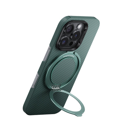 Benks L52 Magnetik 360 Derece Dönebilen ArmorTint Kevlar Tasarımlı Parmak Ring Stand Yeşil